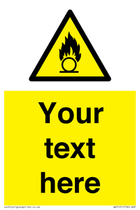 Custom Oxidising Sign